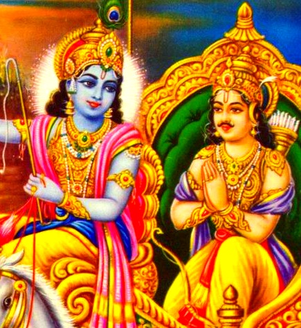 The story of Krishna, Arjuna and the dove picture 1